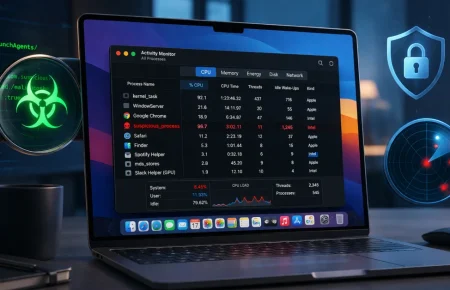check malware activity monitor mac
